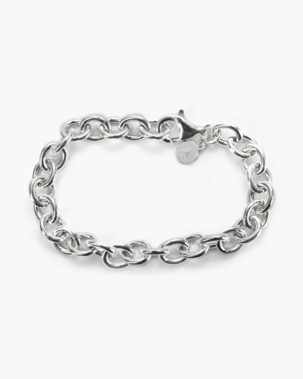 BRACCIALE MAGLIA FORZATINA 200 IN ARGENTO
