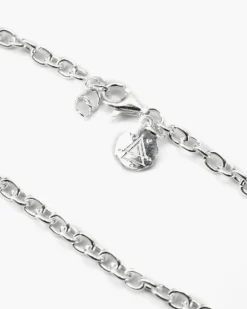 BRACCIALE MAGLIA FORZATINA 080 IN ARGENTO