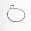 BRACCIALE MAGLIA GRANCHIO IN ARGENTO