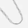 BRACCIALE MAGLIA SINGAPORE IN ARGENTO
