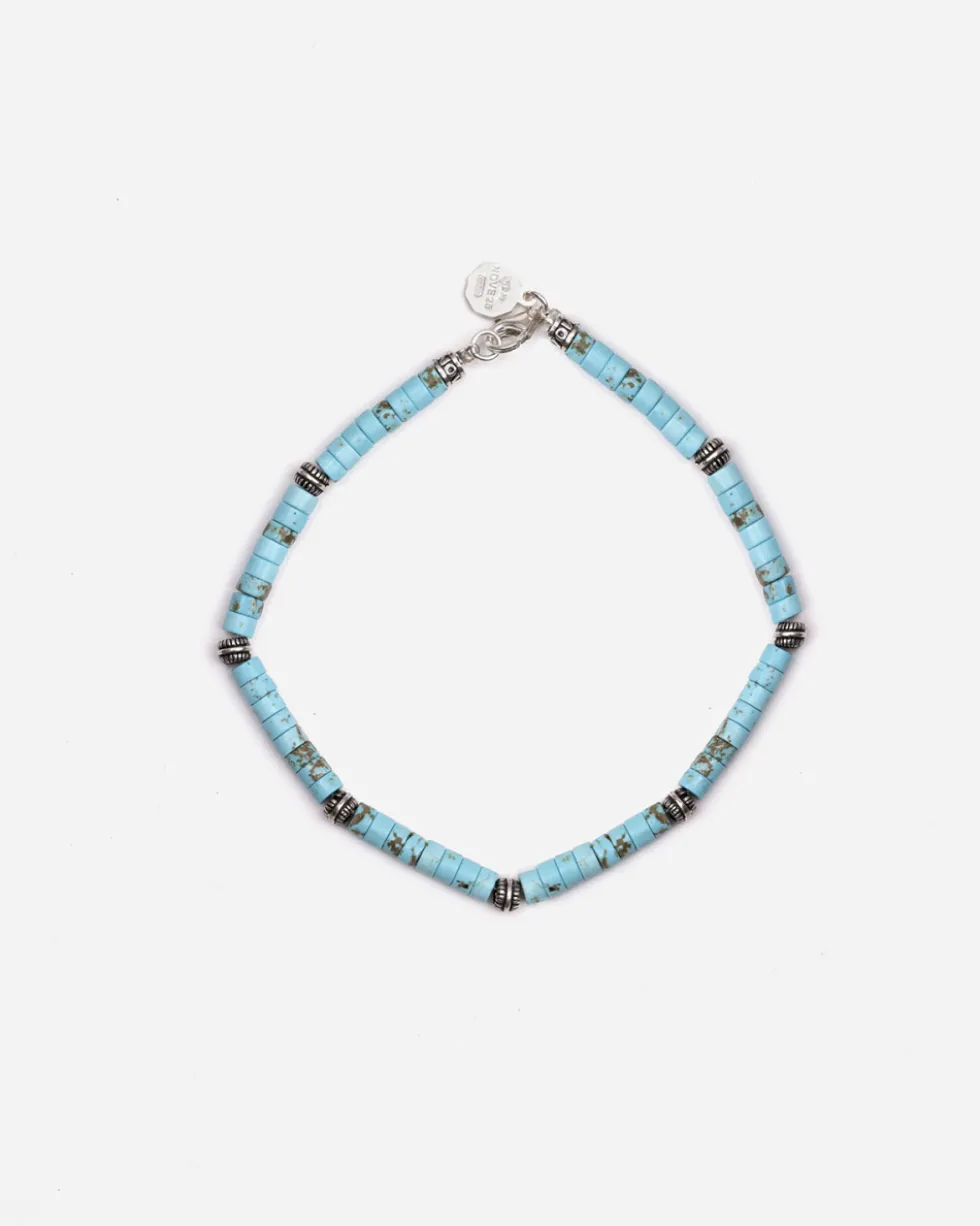 BRACCIALE SKY STONE CON PIETRE COLOR TURCHESE