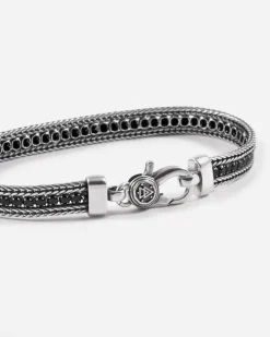 BRACCIALE TENNIS BLACK FOXTAIL