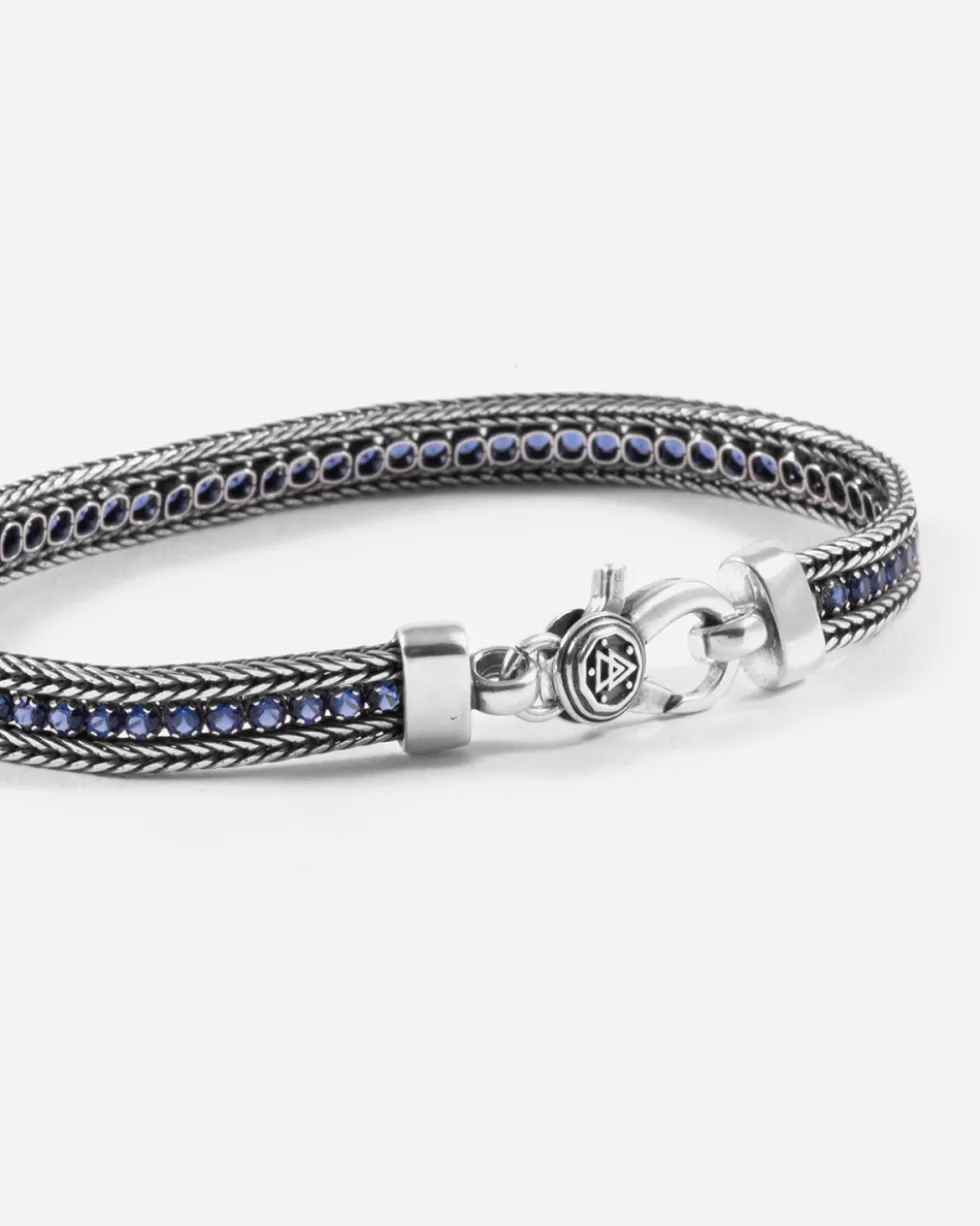 BRACCIALE TENNIS BLU FOXTAIL