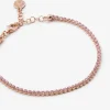 BRACCIALE TENNIS ROSA
