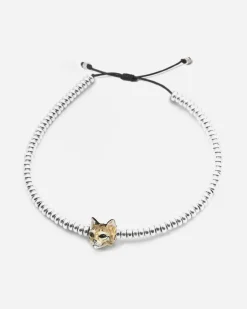 BRACCIALE TESTA GATTO NORVEGESE SMALTATO