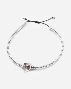 BRACCIALE TESTA JACK RUSSEL / ARGENTO LUCIDO