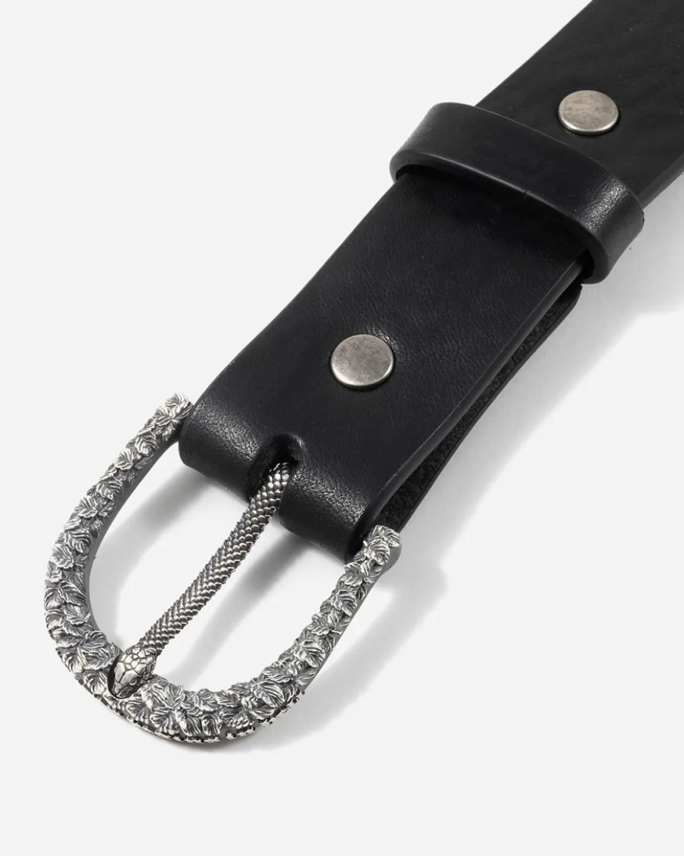 CINTURA CON FIBBIA EDEN IN ARGENTO