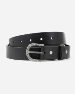 CINTURA CON FIBBIA EDEN IN ARGENTO