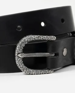 CINTURA CON FIBBIA EDEN IN ARGENTO
