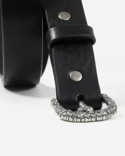 CINTURA CON FIBBIA EDEN IN ARGENTO