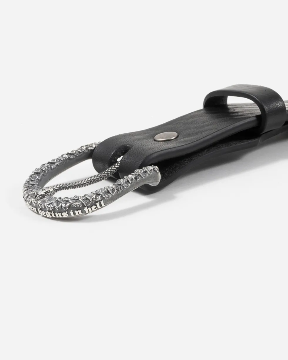 CINTURA CON FIBBIA EDEN IN ARGENTO