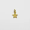 CIONDOLO CHARM STELLA PUNTINATA PLACCATO ORO
