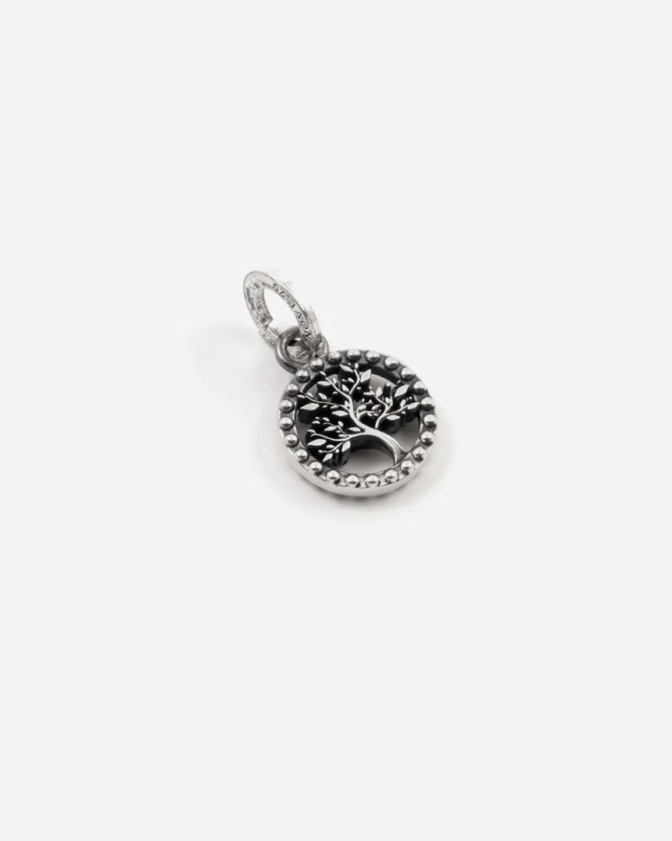 CIONDOLO MINI CHARM ALBERO DELLA VITA IN ARGENTO