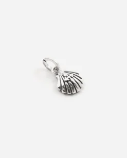 CIONDOLO MINI CHARM CONCHIGLIA DI SANTIAGO IN ARGENTO