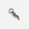 CIONDOLO MINI CHARM CORNINO PUNTINATO IN ARGENTO