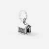 CIONDOLO MINI CHARM CUCCIA IN ARGENTO