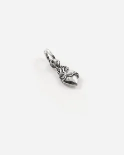 CIONDOLO MINI CHARM CUORE SACRO IN ARGENTO