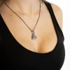 CIONDOLO MINI CHARM GATTO IN ARGENTO