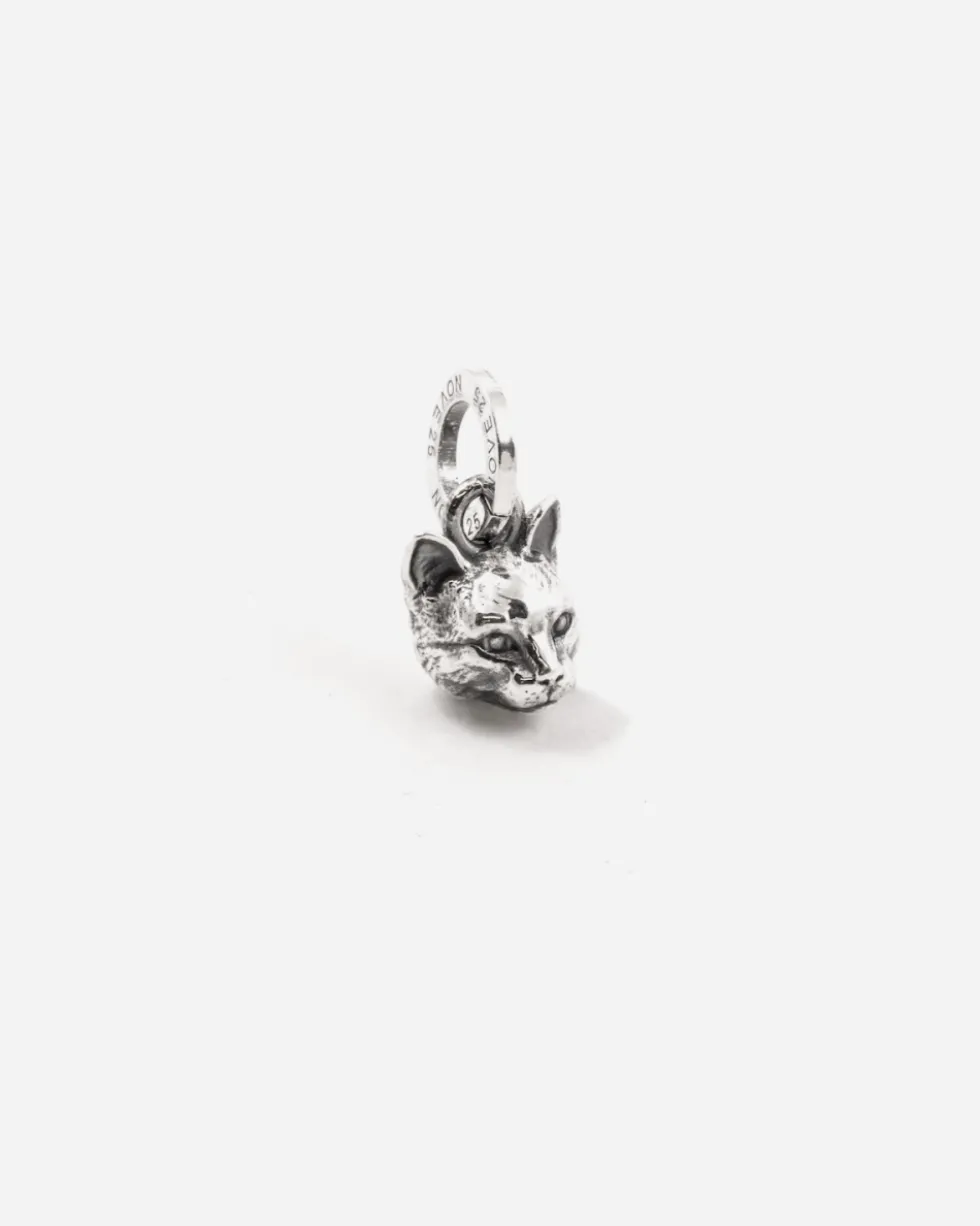 CIONDOLO MINI CHARM GATTO IN ARGENTO