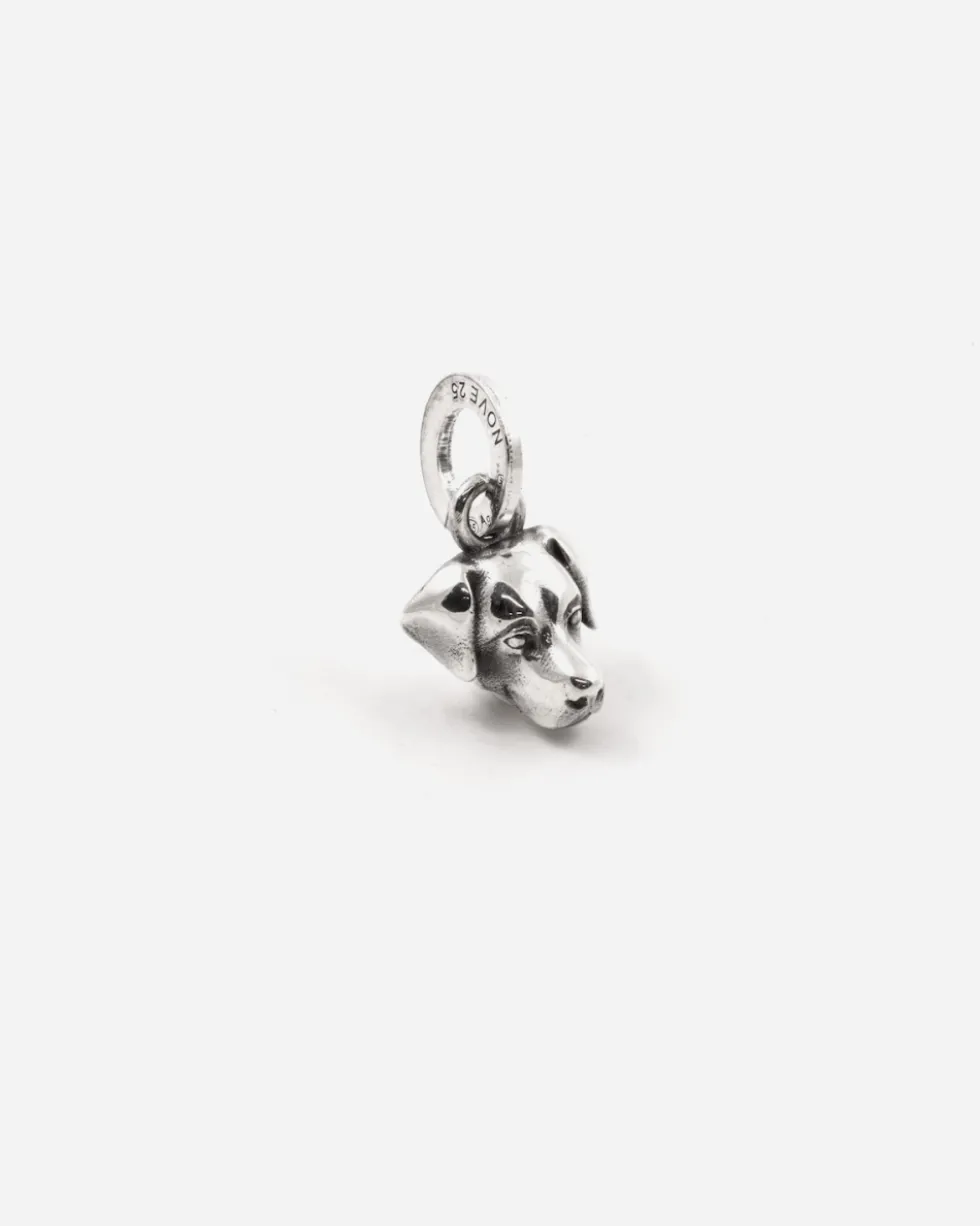 CIONDOLO MINI CHARM LABRADOR IN ARGENTO