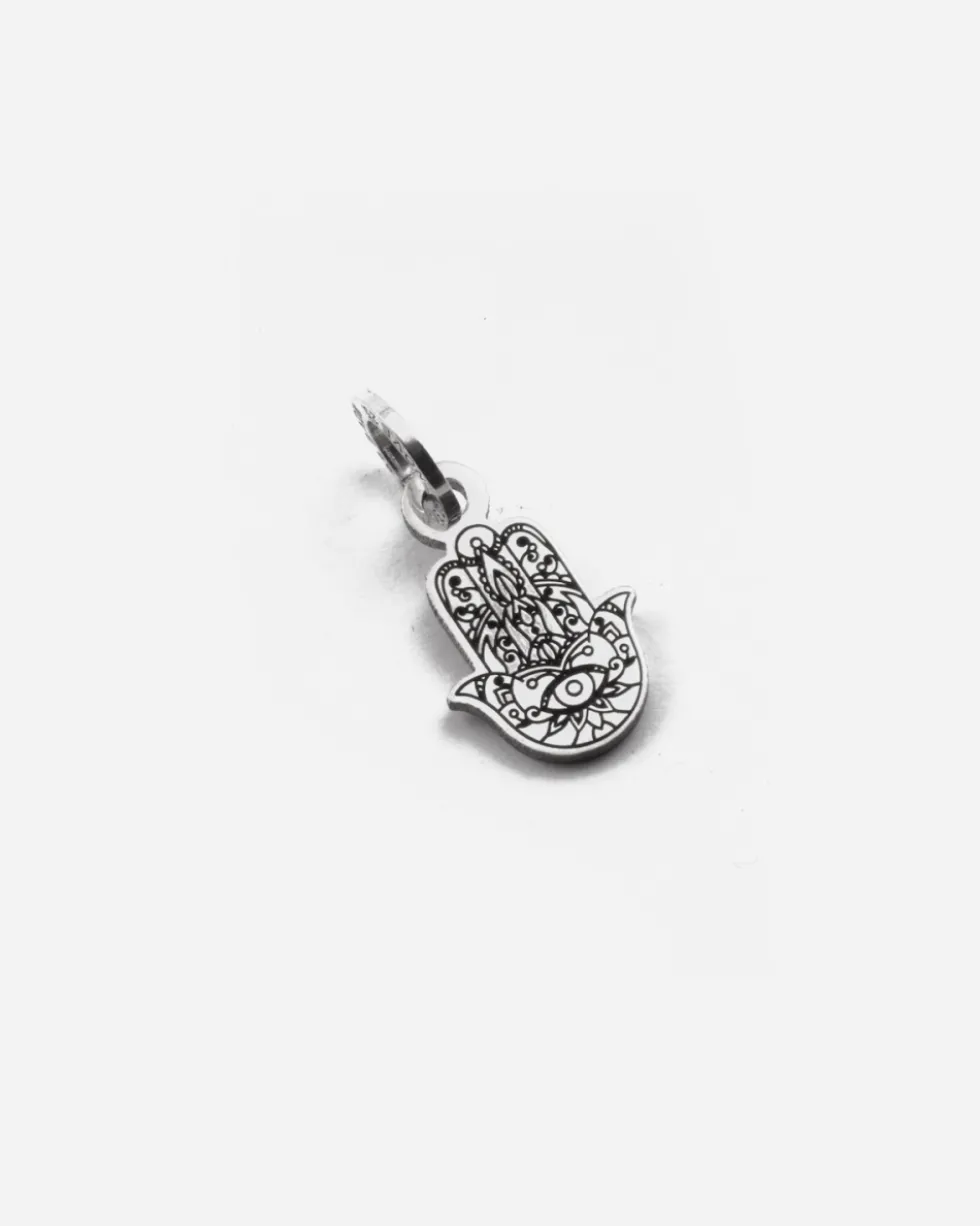 CIONDOLO MINI CHARM MANO DI FATIMA IN ARGENTO