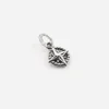 CIONDOLO MINI CHARM ROSA DEI VENTI IN ARGENTO
