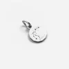 CIONDOLO MINI CHARM SEGNO ZODIACALE ACQUARIO IN ARGENTO