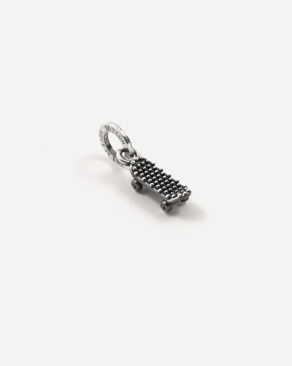 CIONDOLO MINI CHARM SKATE IN ARGENTO