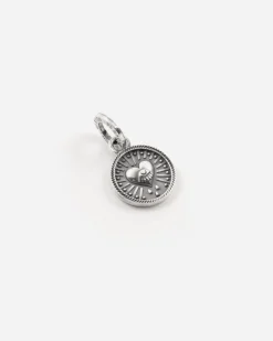 CIONDOLO MINI CHARM TAROT GLI AMANTI IN ARGENTO