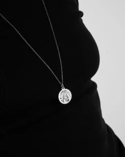 CIONDOLO SANTINO SAN VALENTINO IN ARGENTO