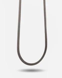 COLLANA CALZA PIATTA IN ARGENTO
