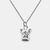 COLLANA CON CIONDOLO BOXER IN ARGENTO