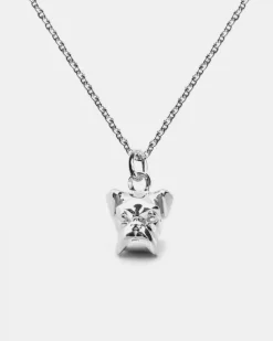 COLLANA CON CIONDOLO BOXER IN ARGENTO