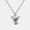 COLLANA CON CIONDOLO CHIHUAHUA IN ARGENTO