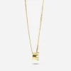 COLLANA CON CIONDOLO CORONA KEBHOUZE PLACCATA ORO