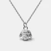 COLLANA CON CIONDOLO SHITHZU IN ARGENTO