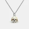 COLLANA CON CIONDOLO SHITHZU SMALTATO