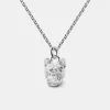 COLLANA CON CIONDOLO YORKSHIRE IN ARGENTO