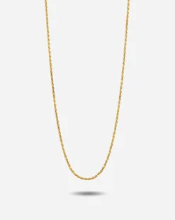 COLLANA CORDA DIAMANTATA 025 CON ALLUNGHINI ORO GIALLO