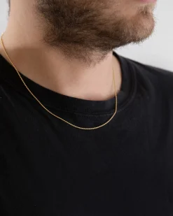 COLLANA CORDA DIAMANTATA 025 CON ALLUNGHINI ORO GIALLO