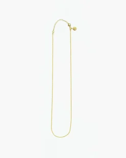 COLLANA CORDA DIAMANTATA 025 CON ALLUNGHINI ORO GIALLO