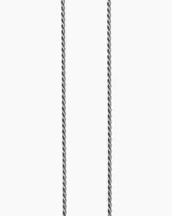 COLLANA CORDA 040 IN ARGENTO