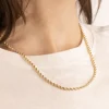 COLLANA CORDA 060 IN ORO 9 KT