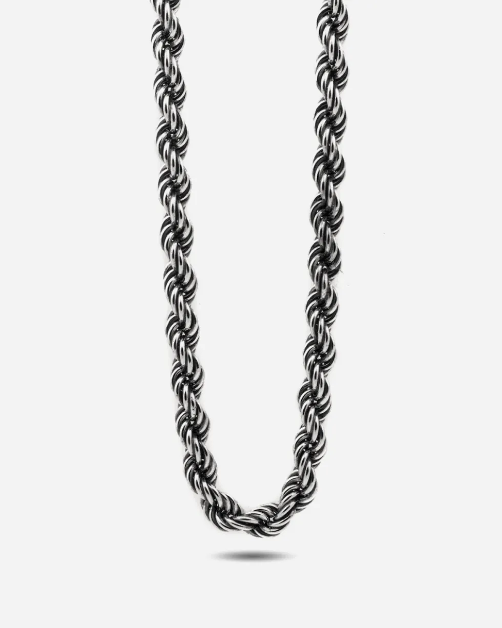 COLLANA CORDA 180 VUOTA IN ARGENTO