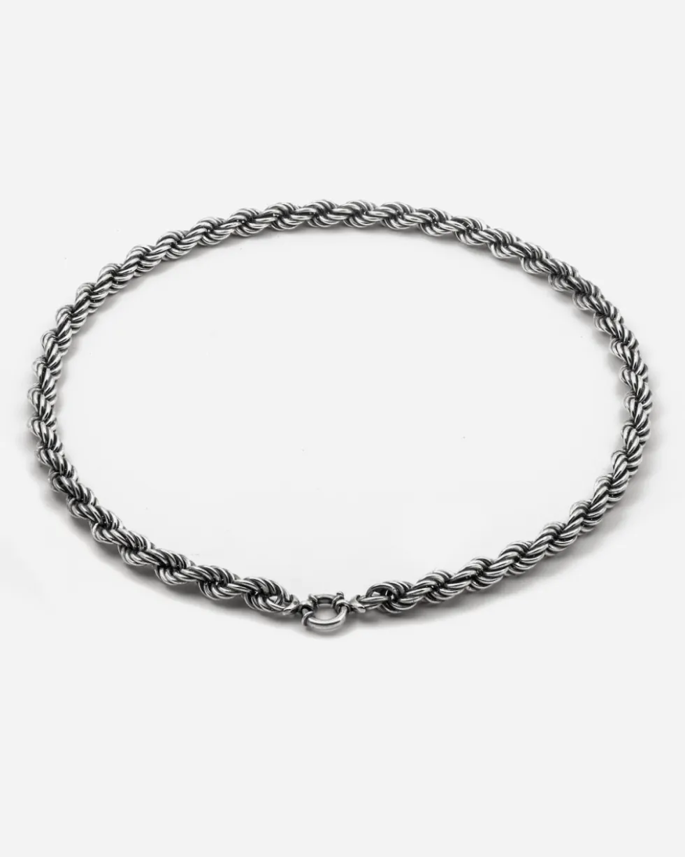 COLLANA CORDA 180 VUOTA IN ARGENTO
