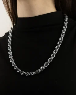 COLLANA CORDA 180 VUOTA IN ARGENTO