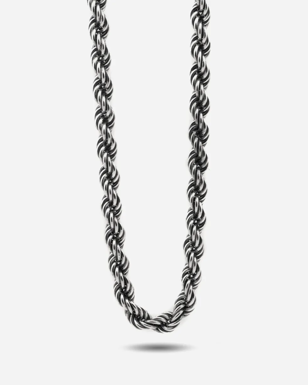 COLLANA CORDA 220 VUOTA IN ARGENTO