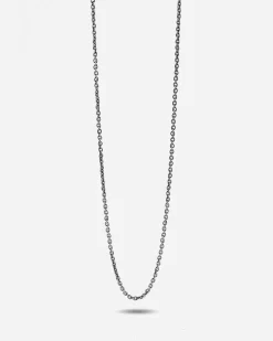 COLLANA FORZATINA 060 IN ARGENTO BRUNITO
