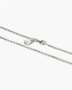 COLLANA FORZATINA 060 IN ARGENTO BRUNITO