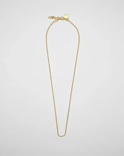 COLLANA FORZATINA 040 PLACCATA ORO CON ALLUNGHINI